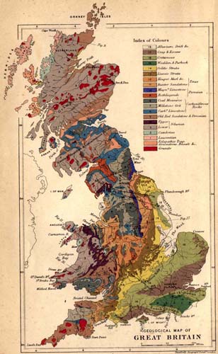 Geological Map of Great Britain